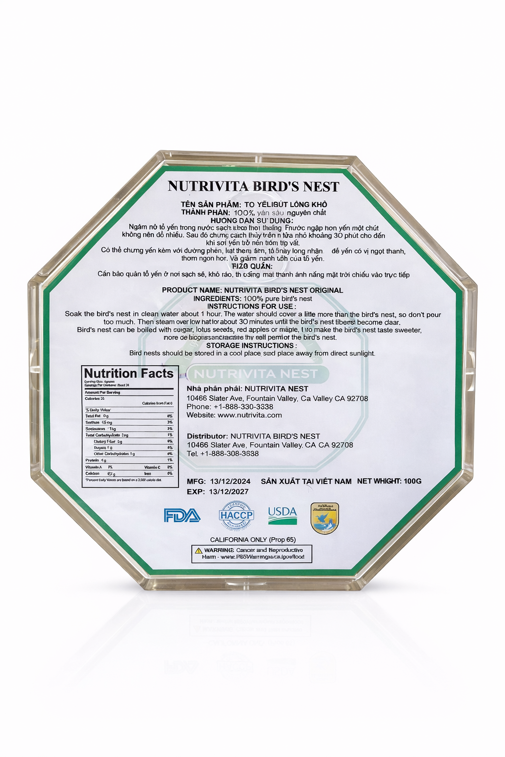 Nutrivita Bird's Nest Gold