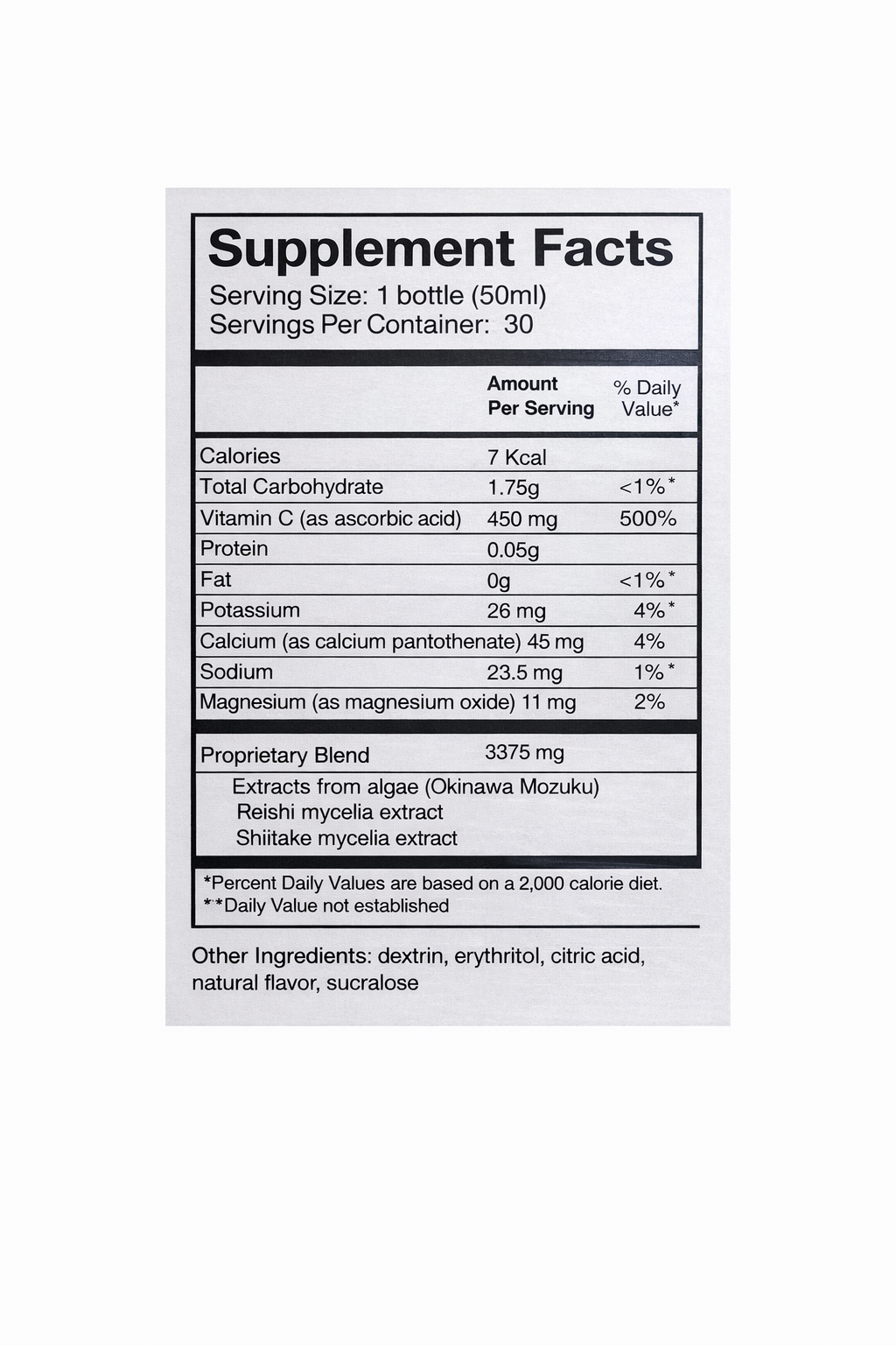 Nutrivita Fucoidan Umi No Kiri Liquid (50ml) - 30 BOTTLES