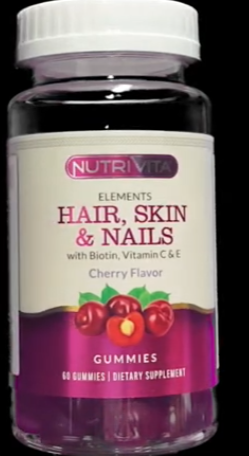 GUMMY HAIR, SKIN, AND NAIL