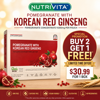 Pomegranate with Korean Red Ginseng