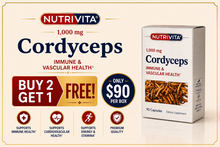 NutriVita Cordyceps 1000 mg (90 Capsules)