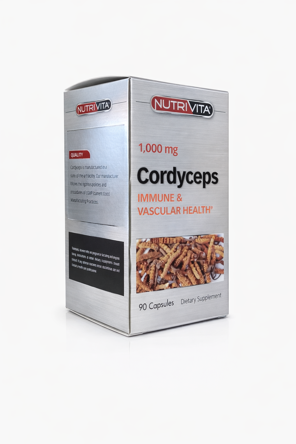 NutriVita Cordyceps 1000 mg (90 Capsules)