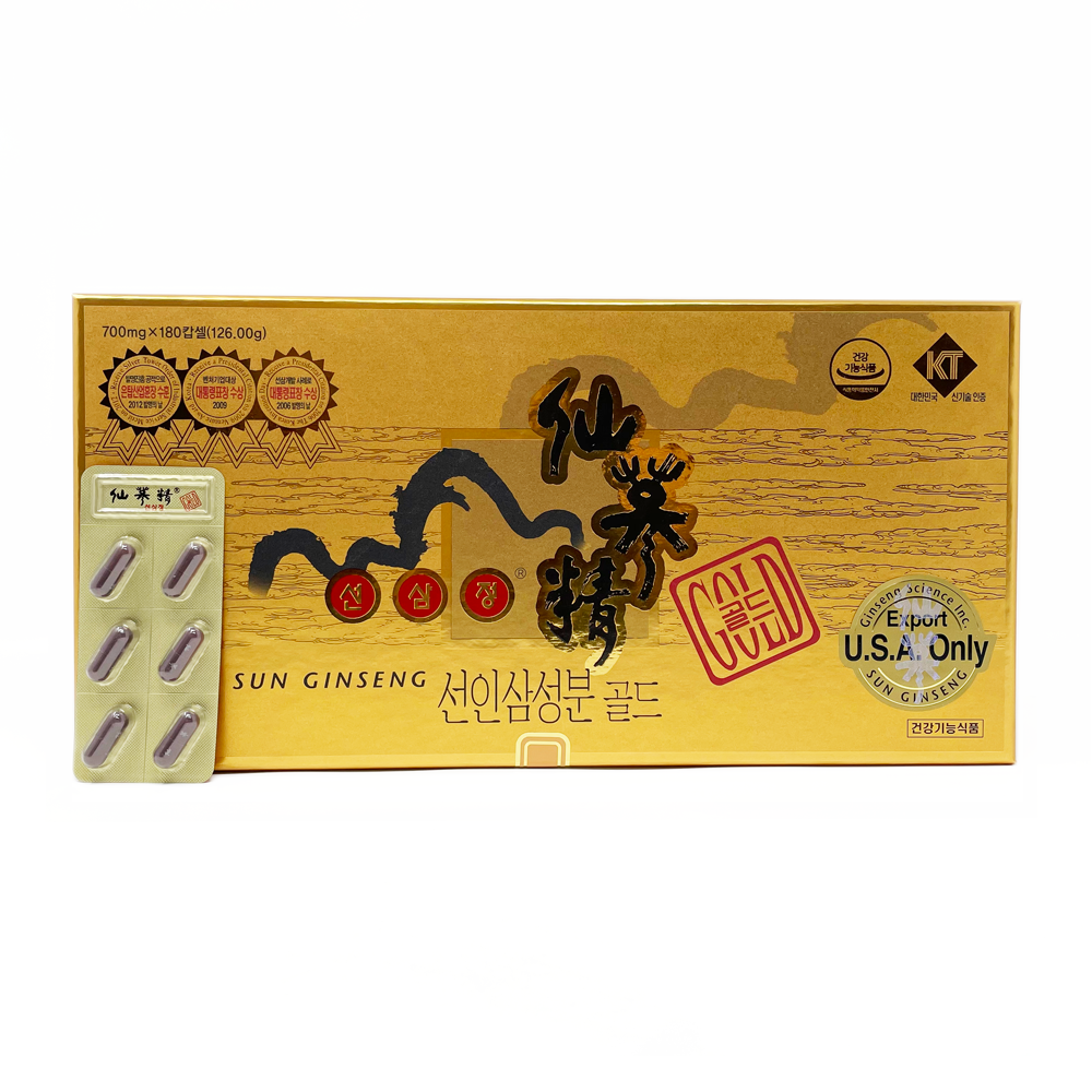 Sun Ginseng Gold Small Box with Free 1 Blister